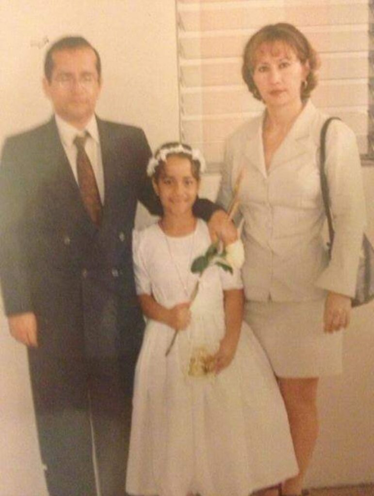 Karla Torres' First Communion