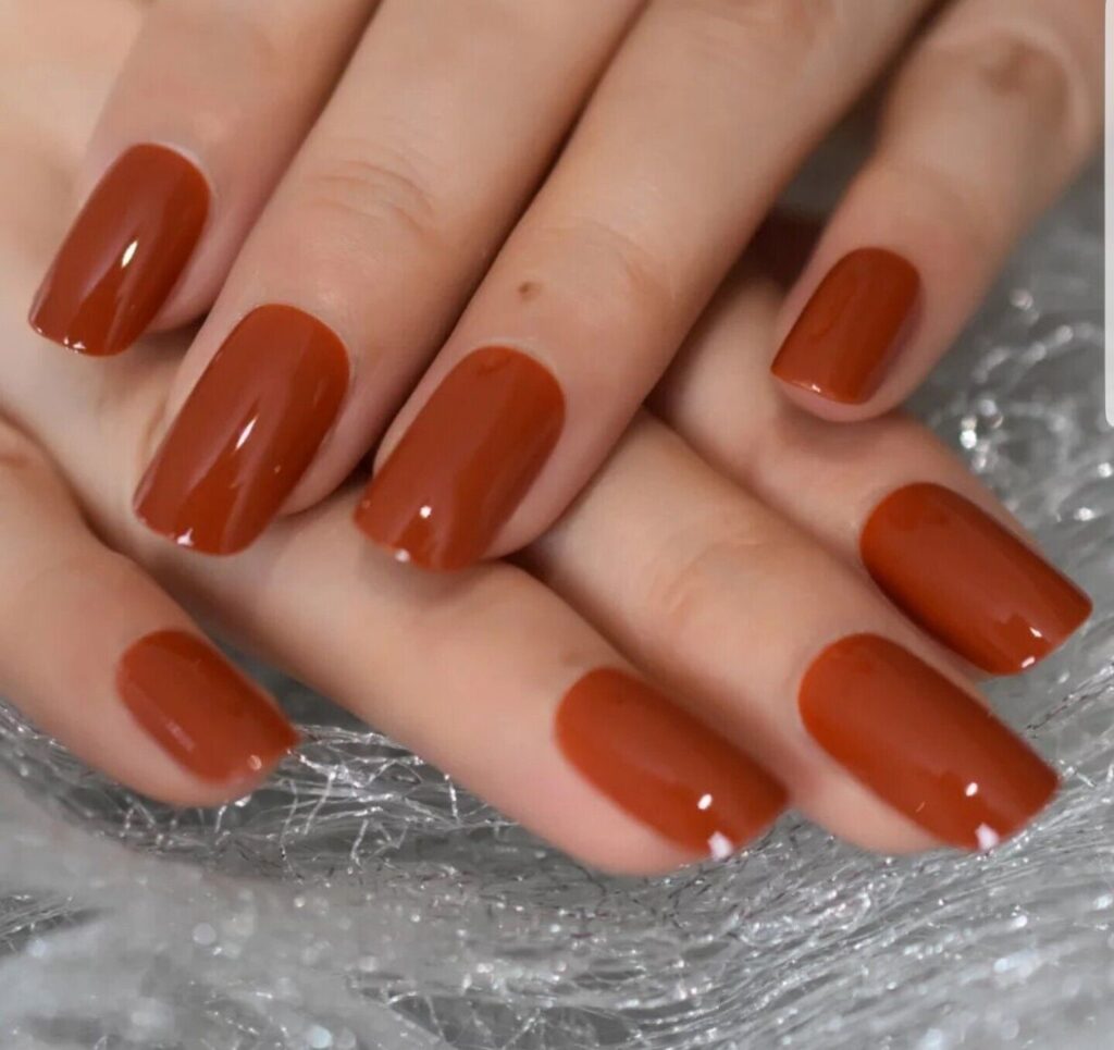 Burnt Sienna Nail colors