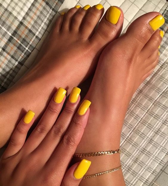 Mustard Yellow Nail Colors