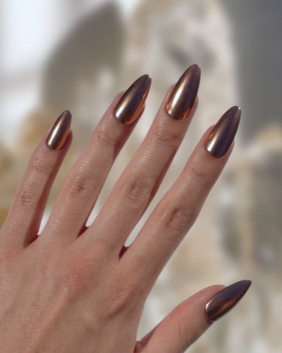 Copper Metallic Nail Colors