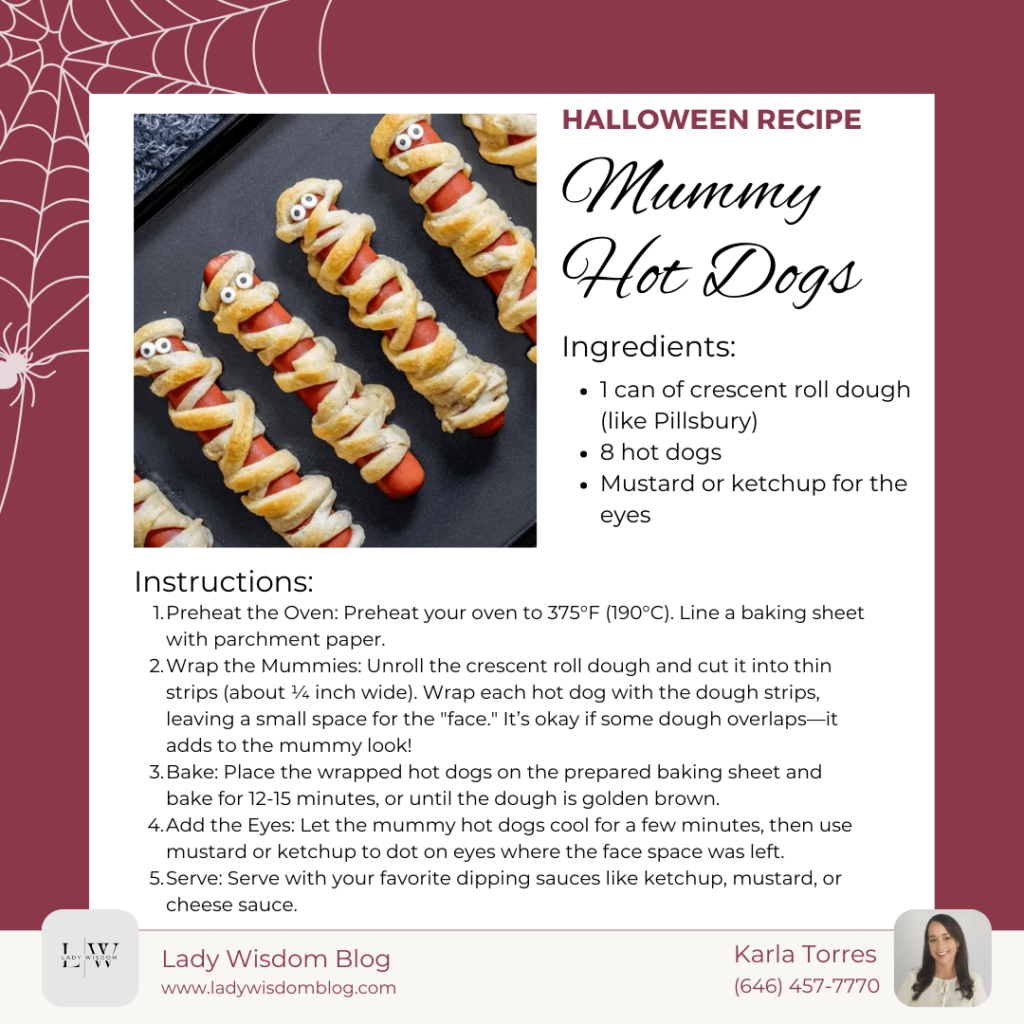 Mummy Hotdogs Recipe