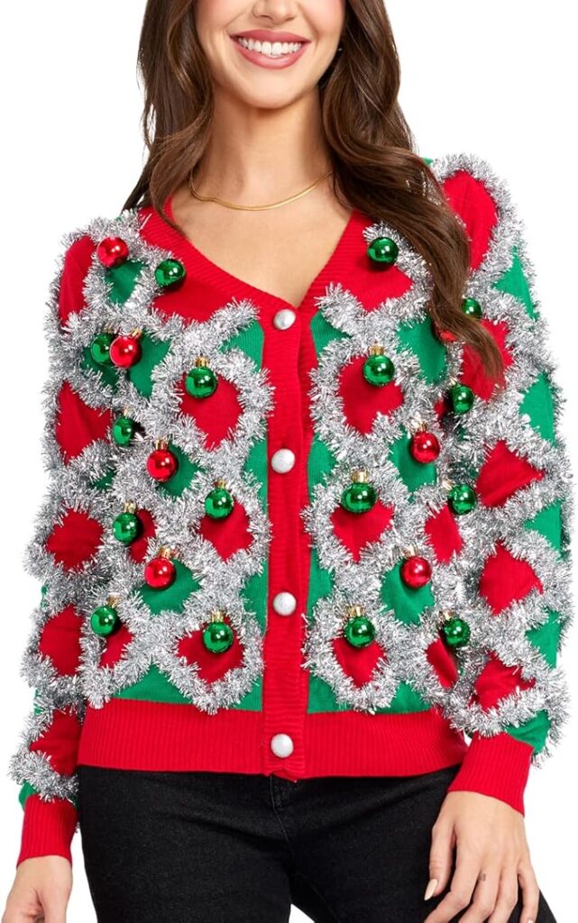 Tipsy Elves Women’s Ugly Christmas Cardigans