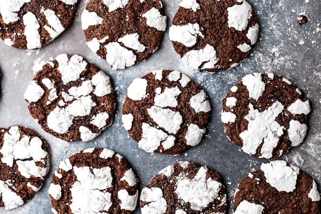 Chocolate Crinkle Cookies