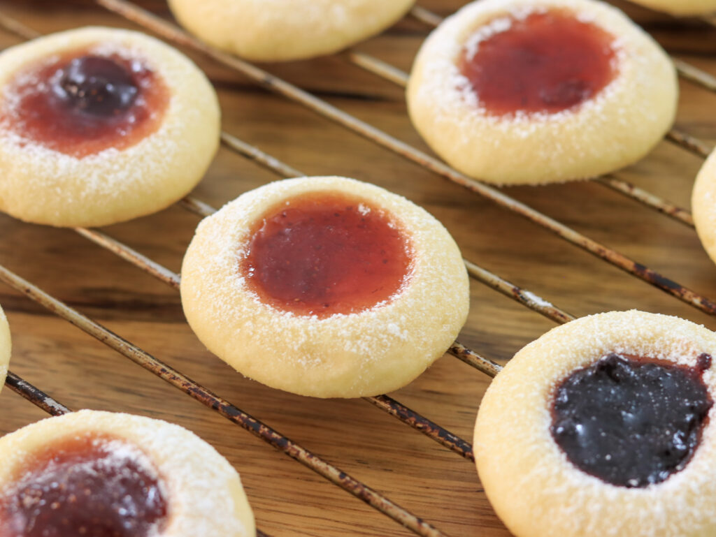 Thumbprint Cookies with Jam