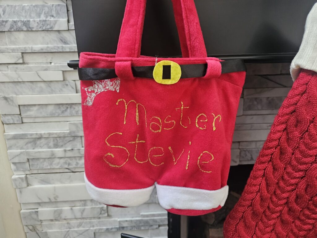 DIY Personalized Christmas Stockings