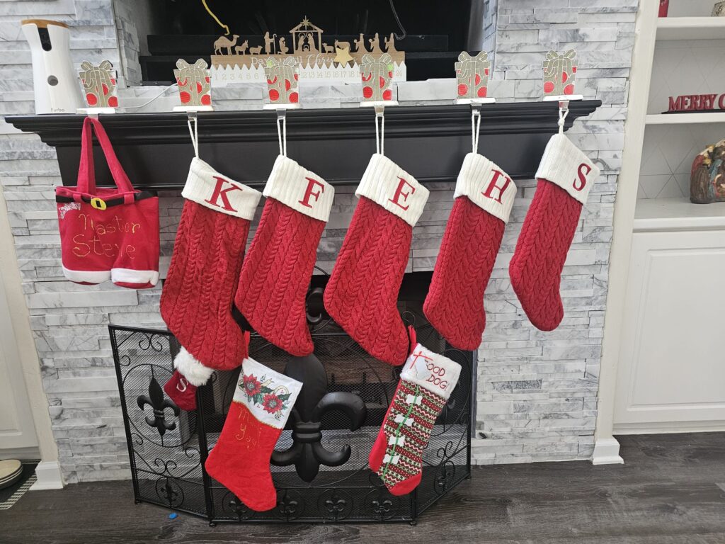 DIY Personalized Christmas Stockings