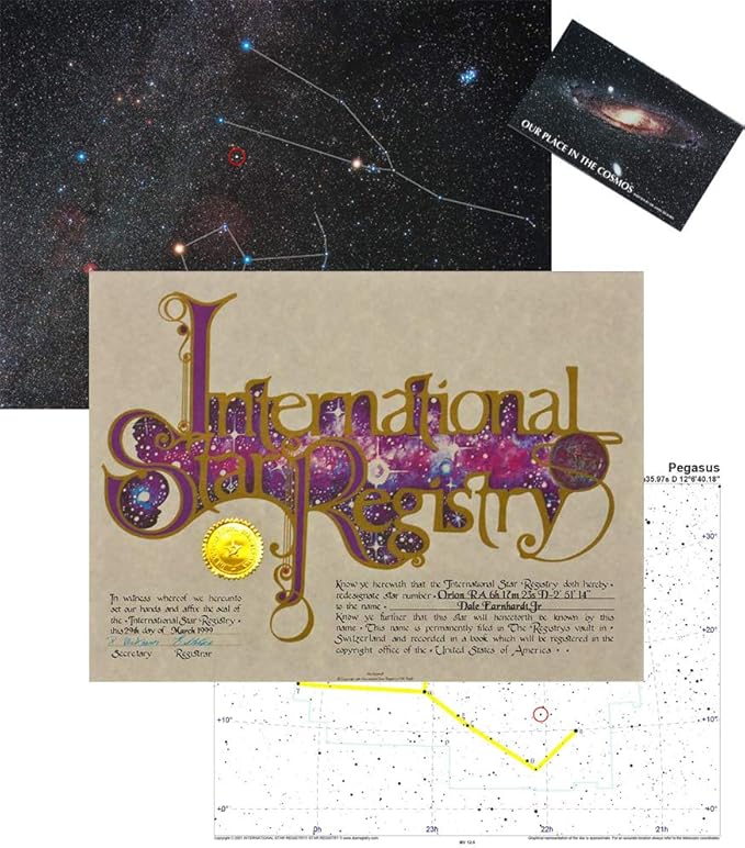 International Star Registry Kit –