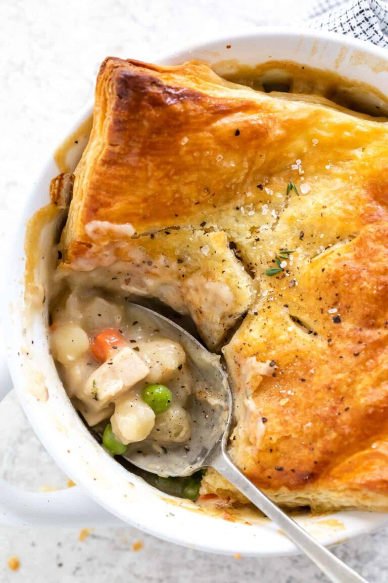 Thanksgiving Turkey Pot Pie