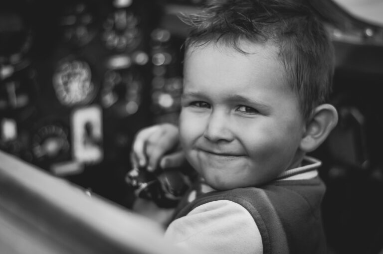 boy, child, portrait, military, cockpit, the plane, pilot, happiness, joy, gray plane, gray happiness, gray airplane, pilot, pilot, pilot, pilot, pilot